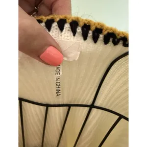 Entro Grannie‎ Square Boho Sweater M Oversize Crotchet thumbnail 7