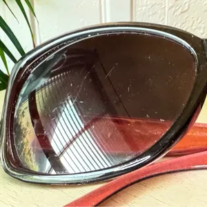 Juicy Couture Oversized Two-Tone Sunglasses Designer Fashion thumbnail 8