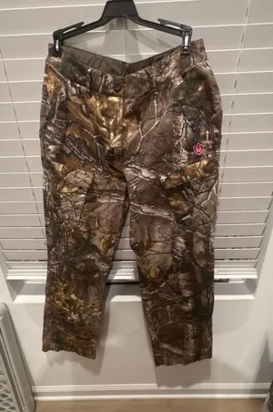 Game Winner Realtree Camo Cargo Pants Size S (4-6) Hunting Cotton thumbnail 1