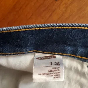 Old Navy denim Miniskirt Size 12 thumbnail 5