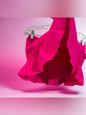 TEMPT ME Pink Ruffle Swim Skirt Size M thumbnail 2