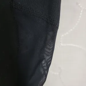 Powerhold by Fabletics Womens Leggings Size XXS Black See Through Mesh‎ Trim thumbnail 3