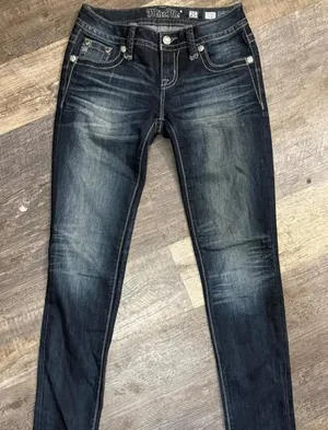 Y2K‎ 2000s grunge size 25 low rise Miss Me Jeans thumbnail 1