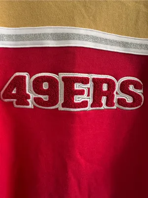 GIII 4Her San Francisco 49ers Colorblock Crewneck Sweatshirt NWT Small‎ thumbnail 4