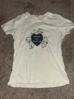 Brandy Melville Baby Tee John Galt Angel thumbnail 1