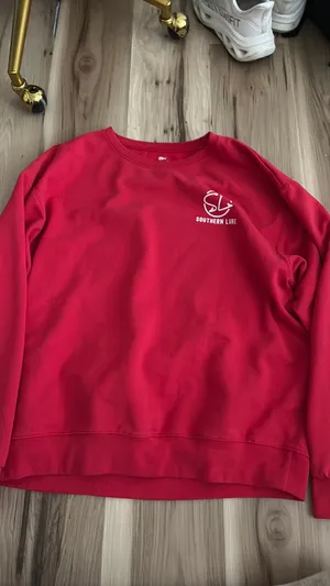 Southern Lure Sweatshirt Red Size L thumbnail 2