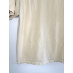 Poison Band Tee T-Shirt XS Skull Roses Life Loves A Tragedy Graphic Retro‎ Cream thumbnail 11