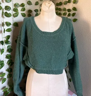 American eagle knit top size XXS thumbnail 1