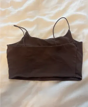 Cropped brown cami garage  thumbnail 3