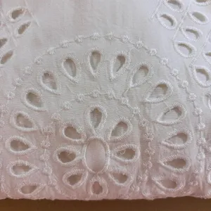Solitaire Swim White Eyelet Tunic Top Sz L Beach Cover‎ Up Boho resort wear thumbnail 7