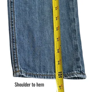 Driftwood‎ Blue Denim Jumpsuit 100% Cotton One-Piece Coveralls Garden Comfort M thumbnail 12