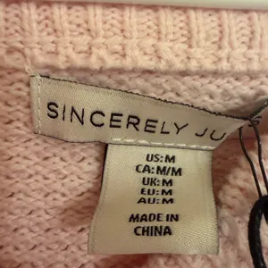 Sincerely Jules Soft Pink Knit Sweater NWT thumbnail 7