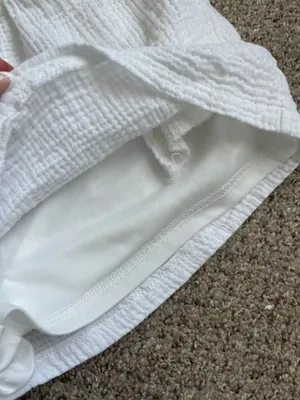 Princess Polly High-Waisted white Shorts thumbnail 3