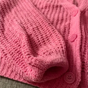 Love‎ Ellie Pink Cardigan Sweater thumbnail 4