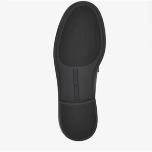 NEW Tommy Hilfiger Women’s Size 7.5 Black Terina Faux Leather Loafers thumbnail 3