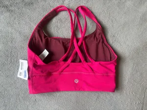 Lululemon Energy Longline Bra *Medium Support, B–D Cups Passionate Size 4 thumbnail 2