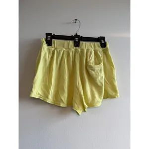 FP Movement‎ Womens Knit Athletic Shorts Pale Yellow Elastic Waist XS thumbnail 3