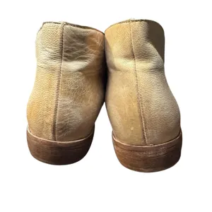 Free People Shoes Womens Size 8‎ Beige Leather Pointed Toe Flats Made In Spain thumbnail 7
