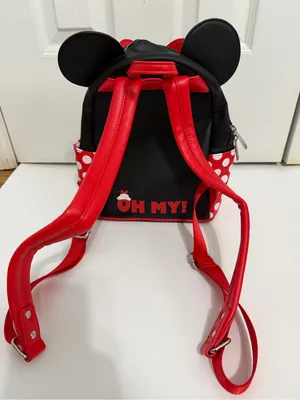 Loungefly Disney Minnie Mouse "Oh My" Cosplay Sweets Sprinkle Cupcake Backpack thumbnail 7