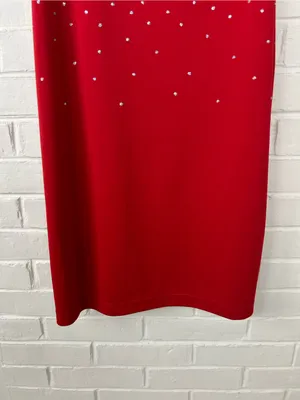 Red Glitter Sparkle Dress thumbnail 5