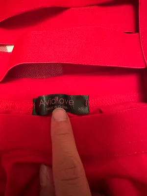 Avidlove red skirt/overall (perf for halloween) thumbnail 4