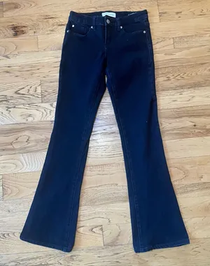 HENRY & BELLE ‘Signature Micro Flare’ Blue Jean Sz 25 thumbnail 1