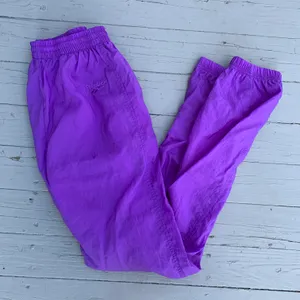 Reebok Vintage Purple Sweatpants Swish Pants Joggers Track Pants thumbnail 1