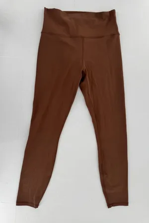 Vuori AllTheFeels Leggings Women’s Small Brown High Rise Yoga Pilates thumbnail 1