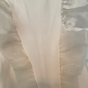 NWOT Free People Intimately Paper Planes Balletcore Ivory Ruffle Bodysuit Sz XS thumbnail 5