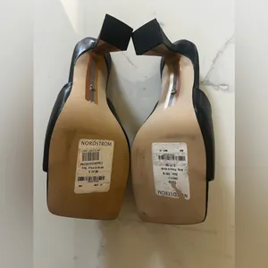 Black Nordstrom Heels sz 8 thumbnail 5