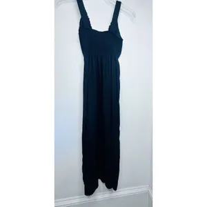 Abercrombie & Fitch XS Floral Slip Midi Dress Summer Vacation Slit Adjustable thumbnail 10