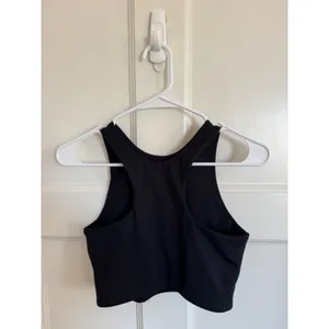 Girlfriend Collective black sports bra size small thumbnail 2