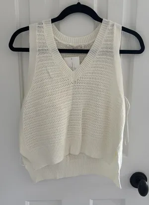 Final Touch short sleeve sweater thumbnail 1