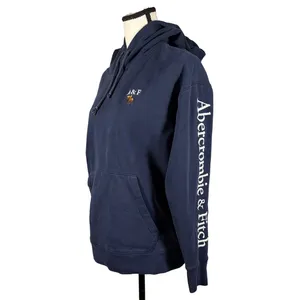 Abercrombie & Fitch Soft Collection Relaxed Fit Embroidered Hoodie | Size Small thumbnail 4