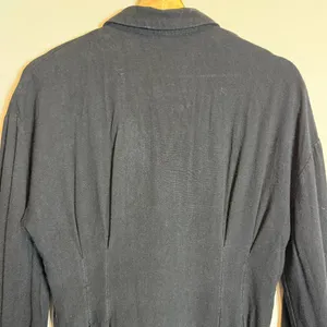 White Fox Feels Like A Holiday Shirt Dress Womens Small Black Micro Mini Pleated thumbnail 13