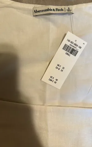 Abercrombie NWT Linen Top thumbnail 2
