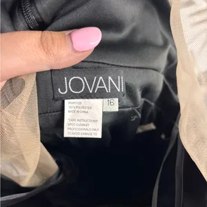 Jovani Halter Neck Formal Dress thumbnail 5