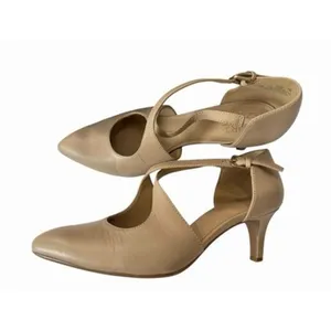 Naturalizer Okira Nude Leather Pointed Toe Heel Pump Women Size 8 NIB thumbnail 4