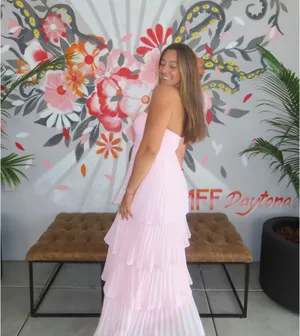 Lulus Prom Dress in Pink thumbnail 3
