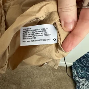 Universal Threads Beige Button-Down Shirt thumbnail 4