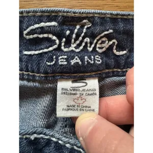 Silver Jeans Tuesday Low Rise Capri Size W29 Summer‎ Travel Vacation Denim City thumbnail 10