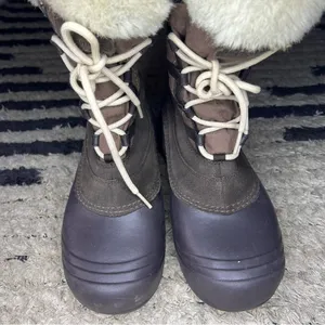 Columbia Sierra Summette brown insulated winter snow boots women’s shoe size 7 thumbnail 4