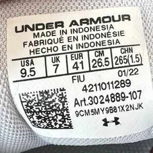 Under Armour Charged Pursuit 3 Women's Running Shoes Size 9.5 Light Blue NEW thumbnail 6