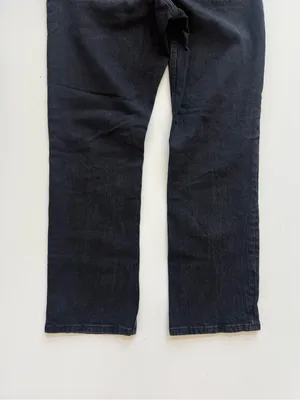 Zara Black High Waisted Straight Legged Jeans size 8 thumbnail 6