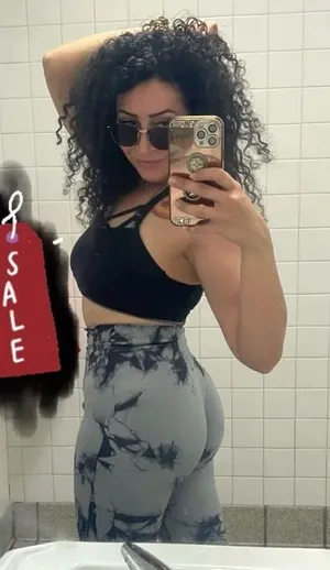 Tie-dye leggings scrunch butt TikTok size M thumbnail 1