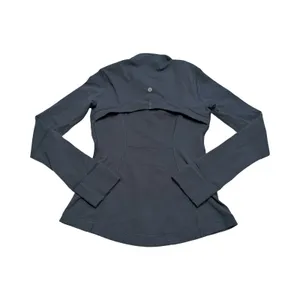 Lululemon Define Jacket Size 4 Dark Green Full Zip Luon Yoga Track‎ Jacket thumbnail 4
