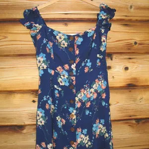 NWOT Revolve Capulet Blue Floral Dress thumbnail 4
