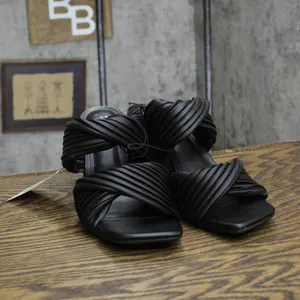 NWT a new day Womens Jessa Mule Heels 87931549 Black 8.5M thumbnail 7