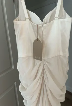 Leila Satin Corset Maxi Dress Meshki thumbnail 3