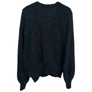 Free People Wool Blend Karina Crossover Knit Sweater Green Cozy Luxury Chic XS thumbnail 5